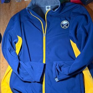 NHL Blue and Yellow Lightweight Jacket